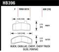 Disc Brake Pad - Hawk Performance HB396F.630 UPC: 840653013299