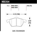 Disc Brake Pad - Hawk Performance HB354F.756A UPC: 840653013831