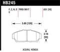 Disc Brake Pad - Hawk Performance HB245F.631 UPC: 840653015163