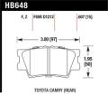 Disc Brake Pad - Hawk Performance HB648Z.607 UPC: 840653061962