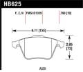 Disc Brake Pad - Hawk Performance HB625Z.760 UPC: 840653061412