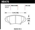 Disc Brake Pad - Hawk Performance HB470F.643 UPC: 840653014203