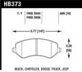 Disc Brake Pad - Hawk Performance HB373F.689 UPC: 840653013060