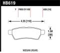 Disc Brake Pad - Hawk Performance HB619Y.626 UPC: 840653061290