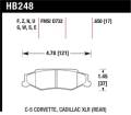 Disc Brake Pad - Hawk Performance HB248F.650 UPC: 840653011684