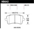 Disc Brake Pad - Hawk Performance HB642F.658 UPC: 840653061863