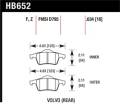 Disc Brake Pad - Hawk Performance HB652Z.634 UPC: 840653061986