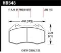 Disc Brake Pad - Hawk Performance HB548F.590 UPC: 840653015408