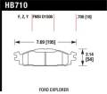 Disc Brake Pad - Hawk Performance HB710F.706 UPC: 840653063935