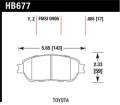 Disc Brake Pad - Hawk Performance HB677Y.685 UPC: 840653062624