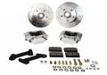 At The Wheels Only Competition Street 4-Piston Drum To Disc Conversion Kit - SSBC Performance Brakes W132-4R UPC: 845249053468