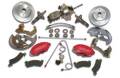 SuperTwin 2-Piston Drum To Disc Brake Conversion Kit - SSBC Performance Brakes A123-1A UPC: 845249001865