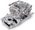 RPM Air-Gap Dual-Quad Intake Manifold/Carburetor Kit - Edelbrock 20654 UPC: 085347206544