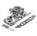 Single-Quad Manifold And Carb Kit - Edelbrock 20624 UPC: 085347206247