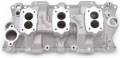 Intake Manifolds and Components - Intake Manifold - Edelbrock - C357-B Three-Deuce Intake Manifold - Edelbrock 5419 UPC: 085347054190