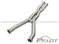 Exhaust Pipes and Tail Pipes - Exhaust Pipe - aFe Power - aFe Power PFADT Series X-Pipe - aFe Power 48C34102-YN UPC: 802959480670