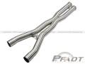 Exhaust Pipes and Tail Pipes - Exhaust Pipe - aFe Power - aFe Power PFADT Series X-Pipe - aFe Power 48C34106-YN UPC: 802959480755