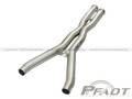 Exhaust Pipes and Tail Pipes - Exhaust Pipe - aFe Power - aFe Power PFADT Series X-Pipe - aFe Power 48C34108-YN UPC: 802959480847