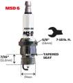 Iridium Tip Spark Plug - MSD Ignition 37224 UPC: 085132372249