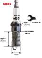 Iridium Tip Spark Plug - MSD Ignition 37184 UPC: 085132371846