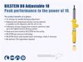 B6 Series 10 Way Adjustable Shock Absorber - Bilstein Shocks 26-181936 UPC: 651860701769
