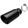 Black Series Stainless Steel Clamp-On Exhaust Tip - Magnaflow Performance Exhaust 35236 UPC: 888563007809