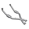 Tru-X Stainless Steel Crossover Pipe w/Converter - Magnaflow Performance Exhaust 93335 UPC: 841380011527