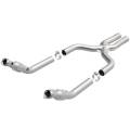 Tru-X Stainless Steel Crossover Pipe w/Converter - Magnaflow Performance Exhaust 16459 UPC: 841380056238