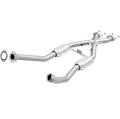 Tru-X Stainless Steel Crossover Pipe w/Converter - Magnaflow Performance Exhaust 93334 UPC: 841380011510