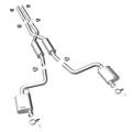Street Series Performance Cat-Back Exhaust System - Magnaflow Performance Exhaust 15099 UPC: 841380057471