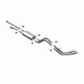 MF Series Performance Cat-Back Exhaust System - Magnaflow Performance Exhaust 16471 UPC: 841380049933