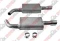 Stainless Steel Axle-Back Exhaust System - Dynomax 39502 UPC: 086387395021