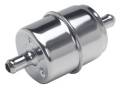 Straight Inlet And Outlet Chrome Fuel Filter - Trans-Dapt Performance Products 9212 UPC: 086923092124
