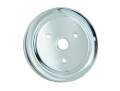 Chrome Plated Steel Crankshaft Pulley - Mr. Gasket 4973 UPC: 084041049730