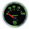 GS Electric Oil Pressure Gauge - Auto Meter 3827 UPC: 046074038273