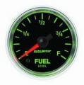 GS Programmable Fuel Level Gauge - Auto Meter 3810 UPC: 046074038105
