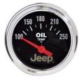 Jeep Electric Oil Temperature Gauge - Auto Meter 880429 UPC: 046074154386