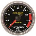 Pro-Comp Pro Nitrous Pressure Gauge - Auto Meter 8674 UPC: 046074086748