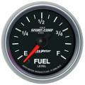 Sport-Comp II Programmable Fuel Level Gauge - Auto Meter 3610 UPC: 046074036101