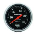 Sport-Comp Mechanical Fuel Pressure Gauge - Auto Meter 3412 UPC: 046074034121