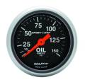 Sport-Comp Mechanical Oil Pressure Gauge - Auto Meter 3323 UPC: 046074033230