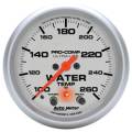 Ultra-Lite Electric Water Temperature Gauge - Auto Meter 4454 UPC: 046074044540