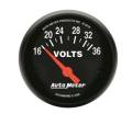 Z-Series Electric Voltmeter Gauge - Auto Meter 2651 UPC: 046074026515