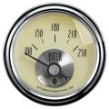 Prestige Series Antique Ivory Mechanical Water Temperature Gauge - Auto Meter 2037 UPC: 046074020377