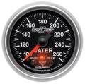 Sport-Comp PC Water Temperature Gauge - Auto Meter 3654 UPC: 046074036545