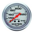 Ultra-Lite Mechanical Water Temperature Gauge - Auto Meter 4433 UPC: 046074044335