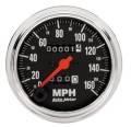 Traditional Chrome Mechanical Speedometer - Auto Meter 2494 UPC: 046074024948