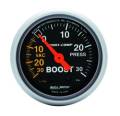 Sport-Comp Mechanical Boost/Vacuum Gauge - Auto Meter 3303 UPC: 046074033032
