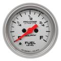 Ultra-Lite Electric Programmable Fuel Level Gauge - Auto Meter 4310 UPC: 046074043109