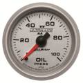 Ultra-Lite II Mechanical Oil Pressure Gauge - Auto Meter 4921 UPC: 046074049217